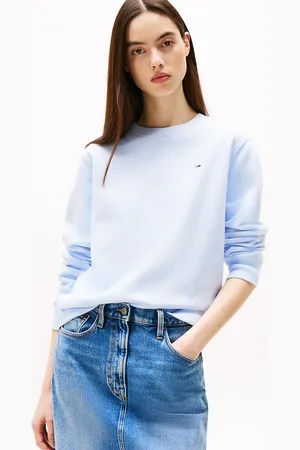 Tommy Hilfiger Flag Embroidery Crew Neck Sweatshirt