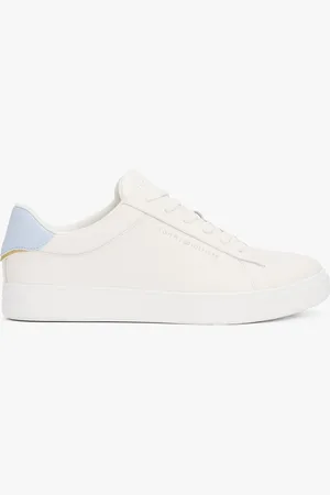 Tommy Hilfiger Leather Court Trainers