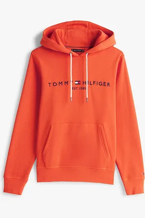 Tommy Hilfiger Logo Embroidery Drawstring Hoody