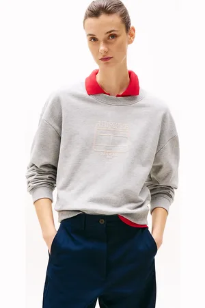 Tommy Hilfiger Hilfiger Flag Crew Neck Jumper