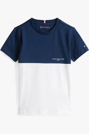 Tommy Hilfiger Colour-Blocked Crew Neck T-Shirt