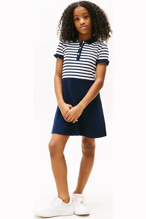 Tommy Hilfiger Stripe Polo Skater Dress