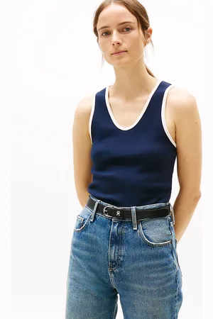 Tommy Hilfiger Contrast Slim Tank Top