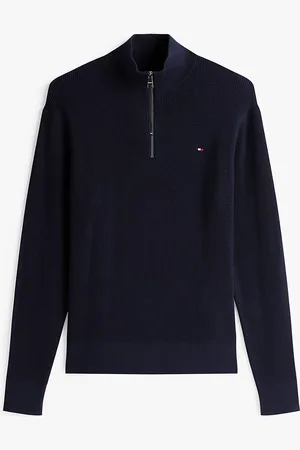 Tommy Hilfiger Adaptive Flag Embroidery Quarter-Zip Jumper