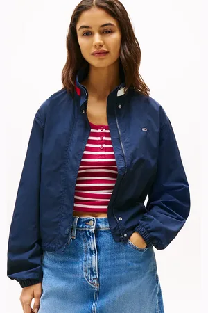 Tommy Hilfiger Logo Collar Water Repellent Jacket