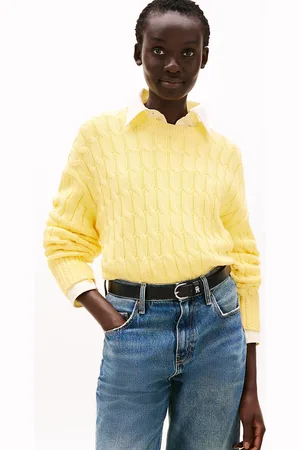 Tommy Hilfiger Cable Knit Crew Neck Jumper