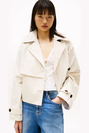 Tommy Hilfiger Cropped Trench Jacket