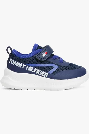 Tommy Hilfiger Logo Mesh Lace-Up Trainers