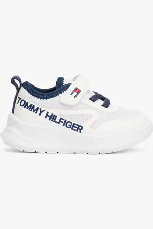 Tommy Hilfiger Logo Mesh Lace-Up Trainers