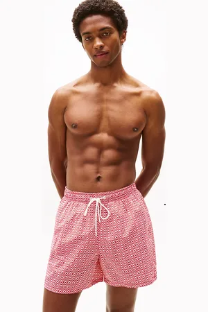 Tommy Hilfiger Print Mid Length Swim Trunks