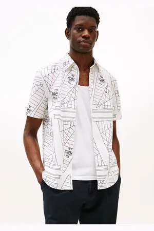 Tommy Hilfiger TH Flex Print Poplin Shirt