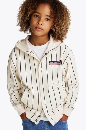 Tommy Hilfiger Hilfiger Monotype Stripe Bomber Hoody