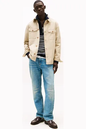 Tommy Hilfiger Mercer Regular Straight Distressed Jeans