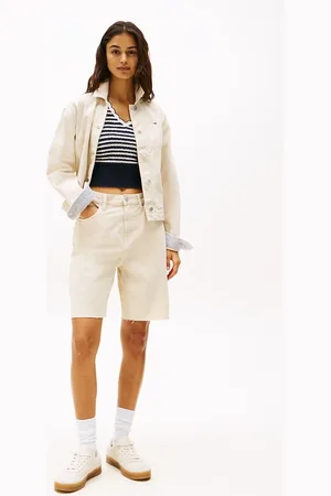 Tommy Hilfiger Relaxed High Rise Bermuda Shorts