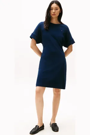 Tommy Hilfiger Belted Short Sleeve Mini Dress
