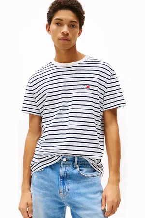 Tommy Hilfiger Tommy Badge Contrast Collar T-Shirt