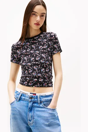 Tommy Hilfiger Floral Print Slim T-Shirt