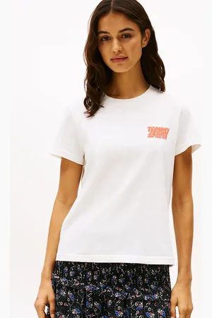 Tommy Hilfiger Bubble Logo Crew Neck T-Shirt