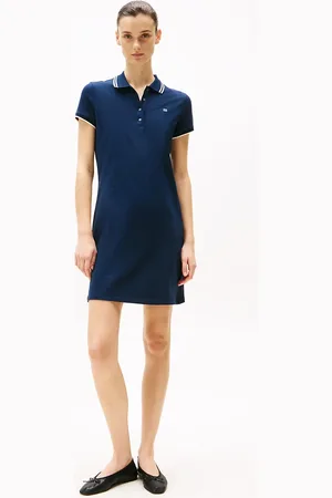 Tommy Hilfiger Tipped Collar Mini Polo Dress