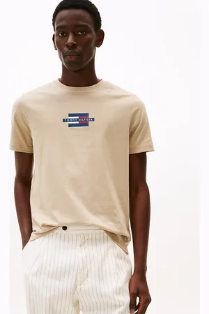 Tommy Hilfiger Flag Logo Print T-Shirt