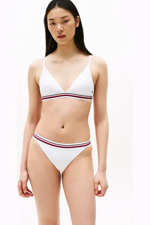 Tommy Hilfiger Global Stripe Triangle Bikini Top