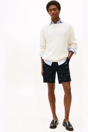 Tommy Hilfiger Brooklyn Flag Embroidery Slim Chino Shorts