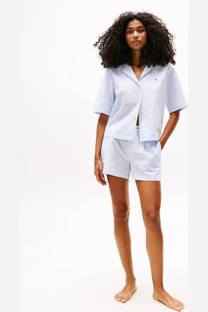 Tommy Hilfiger Relaxed Pyjama Set With Linen