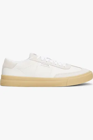 Tommy Hilfiger Suede Contrast Cupsole Trainers