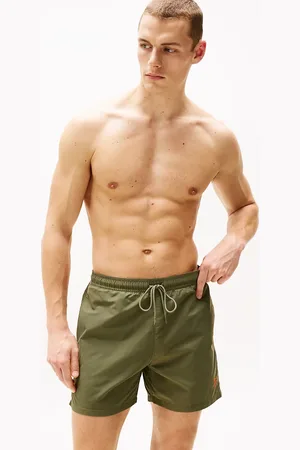 Tommy Hilfiger TH Monogram Mid Length Swim Trunks
