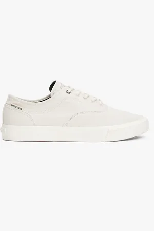 Tommy Hilfiger Canvas Embossed Logo Trainers