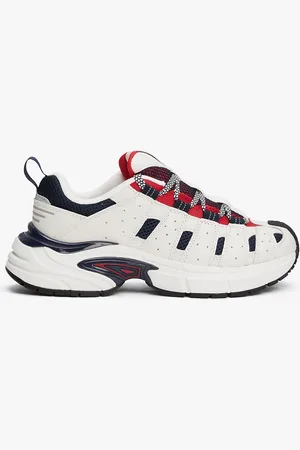 Tommy Hilfiger Archive Leather Signature Trainers
