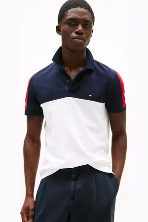 Tommy Hilfiger Regular Fit Colour-Blocked Polo Shirt