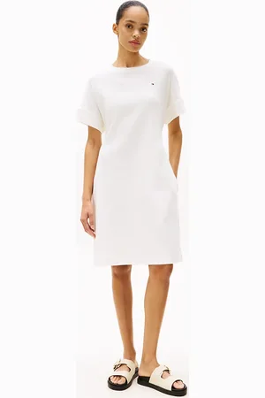 Tommy Hilfiger Belted Short Sleeve Mini Dress