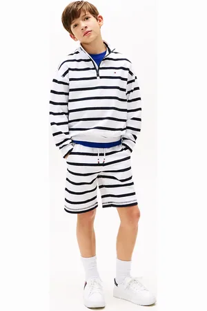 Tommy Hilfiger Textured Breton Stripe Shorts