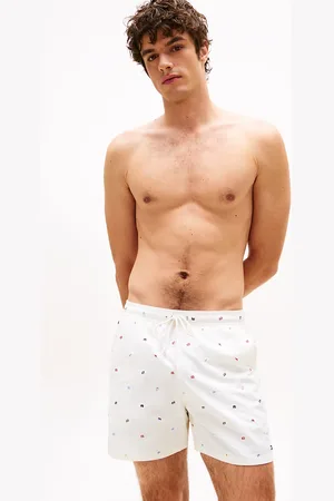 Tommy Hilfiger Zip Pocket Mid Length Swim Trunks