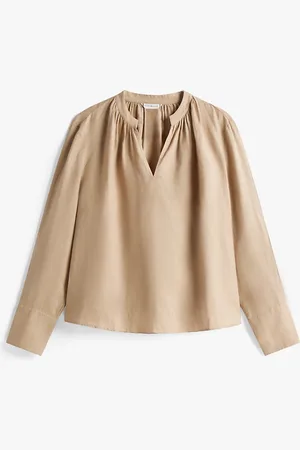 Tommy Hilfiger Adaptive Relaxed Fit Linen Blouse