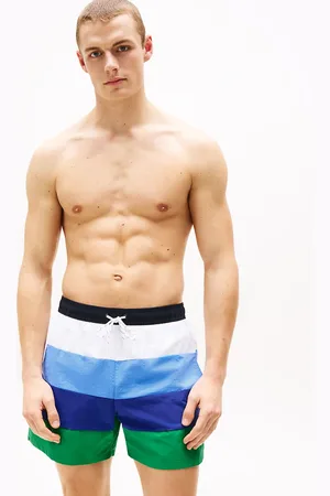 Tommy Hilfiger Stripe Mid Length Swim Trunks