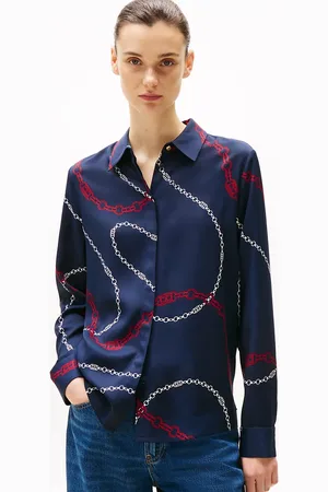 Tommy Hilfiger Gold Button Relaxed Shirt