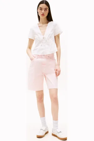 Tommy Hilfiger Relaxed High Rise Bermuda Shorts
