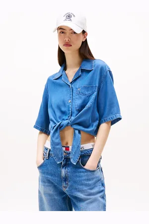 Tommy Hilfiger Self-Tie Short Sleeve Shirt
