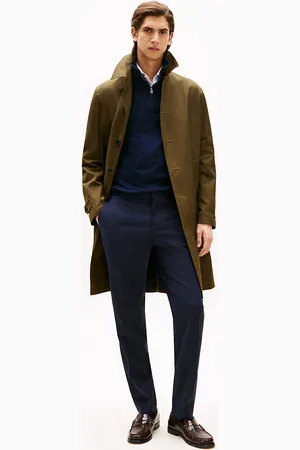 Tommy Hilfiger Slim Fit Wool Blend Trousers