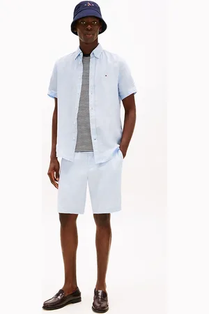 Tommy Hilfiger Harlem Linen Blend Relaxed Shorts