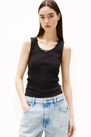 Tommy Hilfiger Pointelle Slim Tank Top