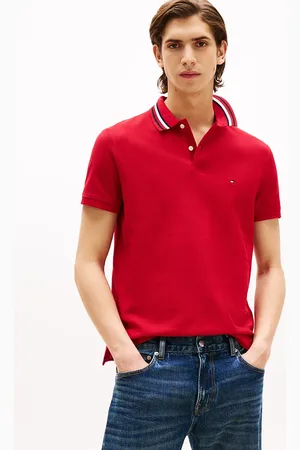 Tommy Hilfiger Regular Fit Signature Collar Polo Shirt
