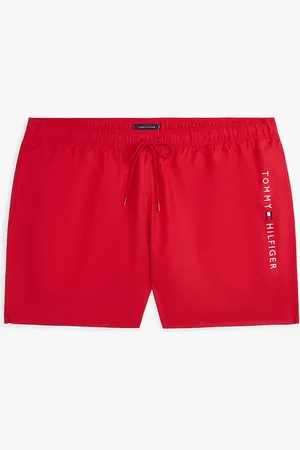 Tommy Hilfiger Plus Original Drawstring Mid Length Swim Shorts