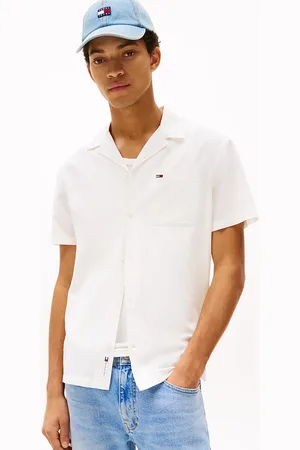 Tommy Hilfiger Linen Blend Regular Short Sleeve Shirt