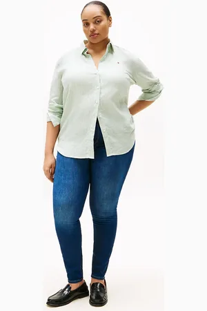 Tommy Hilfiger Curve Harlem Mid Rise Skinny Jeans