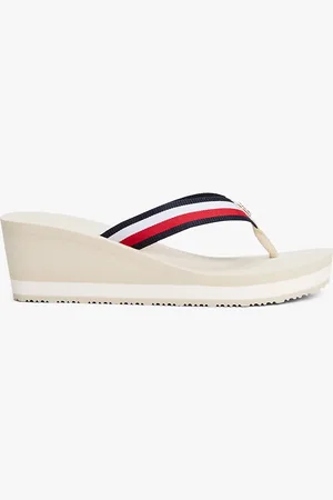 Tommy Hilfiger Corporate Webbing Wedge Sandals