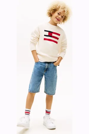 Tommy Hilfiger Straight Leg Denim Shorts