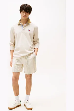 Tommy Hilfiger Textured Stripe Loose Shorts